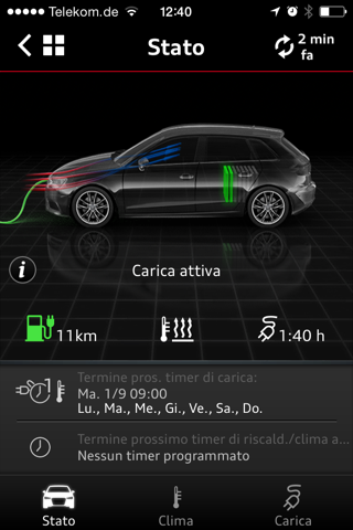 Audi A3 e-tron connect App screenshot 3