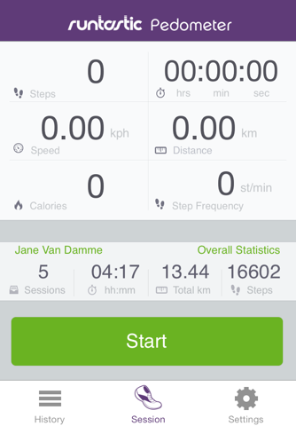 Pedometer Step Counter PRO by Runtastic screenshot 4