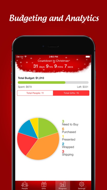 The Christmas Gift List - Holiday Shopping List screenshot-3