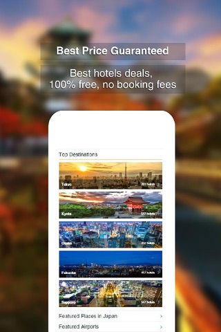 Japan Hotel Booking 80% Deals screenshot 3