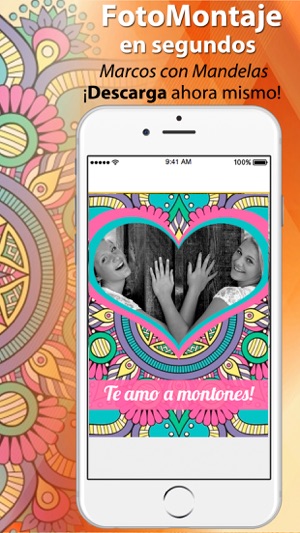 Mandalas de Amor Marcos para Fotos(圖2)-速報App