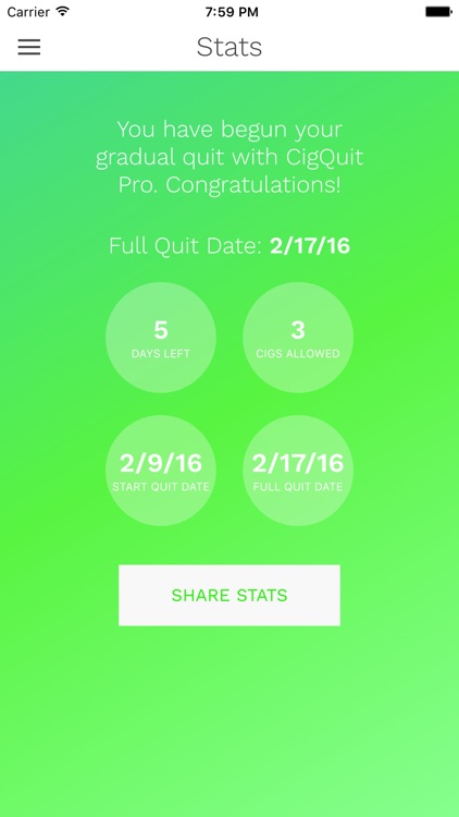 CigQuit Pro: Quit Smoking and Go Smoke Free