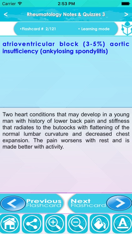 Rheumatology Exam Review App- 6200 Terms & Quizzes
