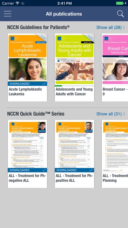 NCCN Patient Guides for Cancer