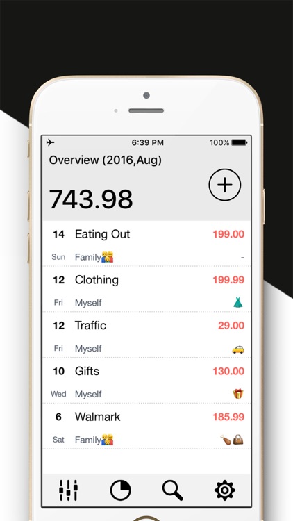Daily Expense Tracker 2 - Easy Spending Expense. screenshot-3