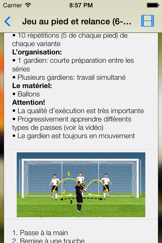 Goalkeeper Training screenshot 4