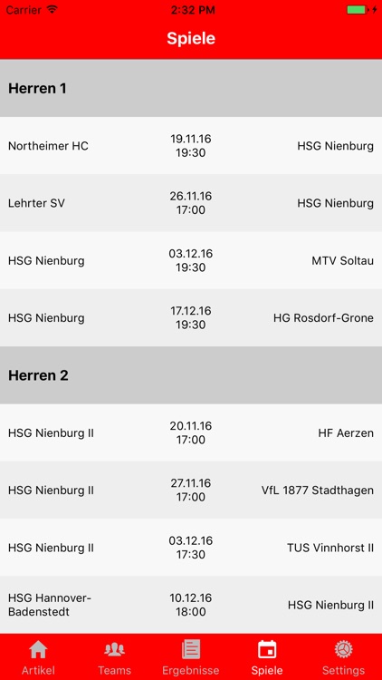 HSG Nienburg screenshot-3