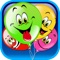 A classic balloon popping game for toddler, with colorful graphics, cute items and various sounds