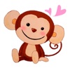 Cute Little Monkey Stickers! Lovely Pack!