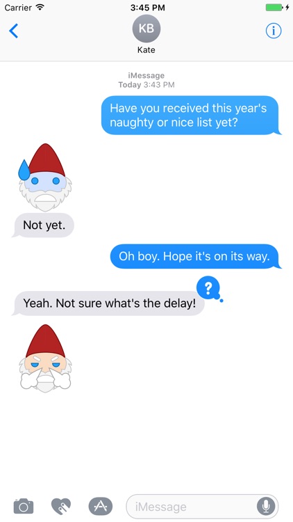 Santa Emoji Stickers