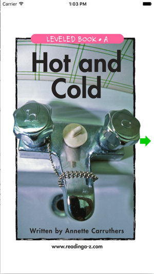 Hot and Cold - LAZ Reader [Level A-kinde