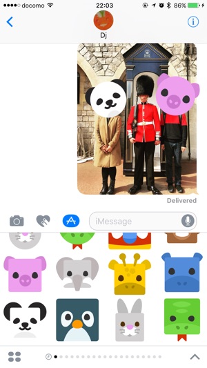 Animal Chibi Face Stickers(圖2)-速報App