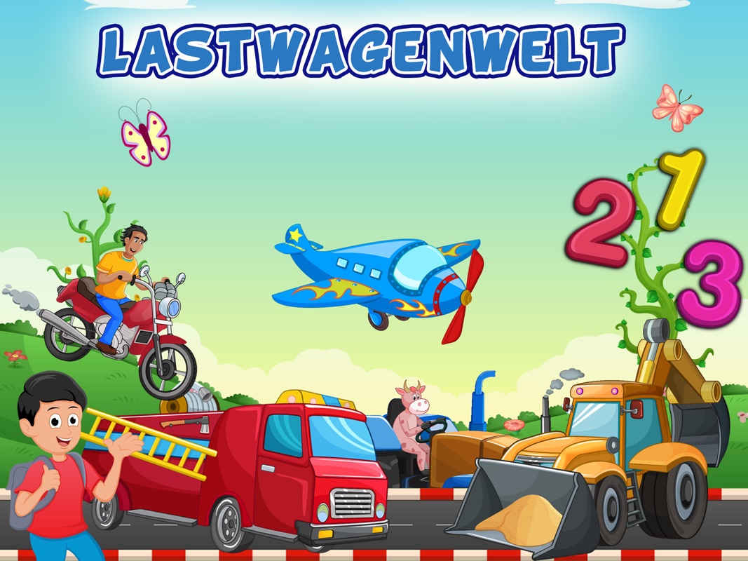 Learn German For Kids First Words Trucks World Online Game Hack