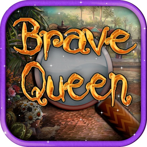 Brave Queen - Free Hidden Objects game for kids icon