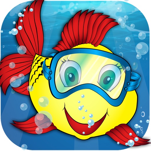 Happy Fish Fall Down iOS App