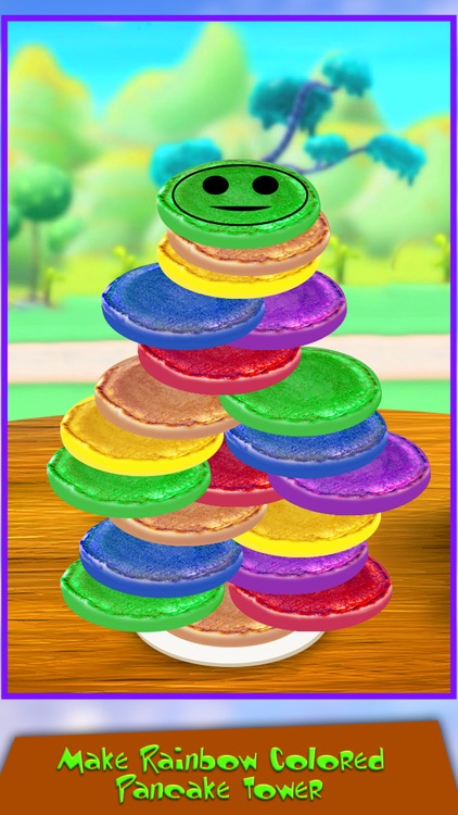 Rainbow Pancake Towers Stacker - Pile & Stack it