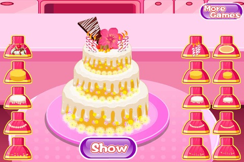 菲菲做公主婚礼蛋糕 screenshot 4