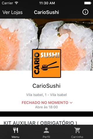 Cario Sushi Delivery screenshot 2