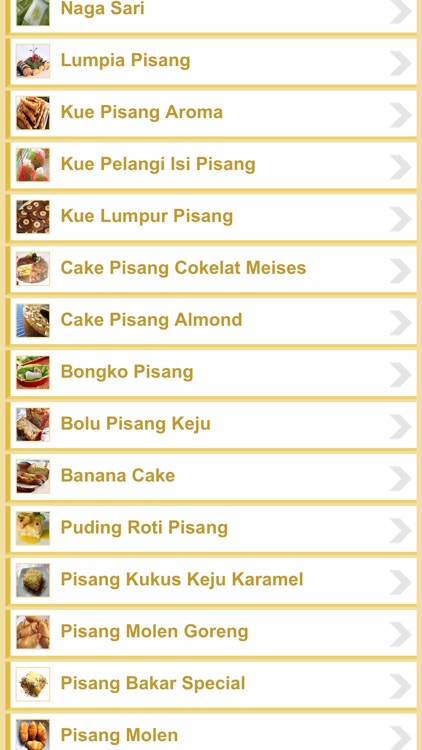 Resep Pisang Indonesia