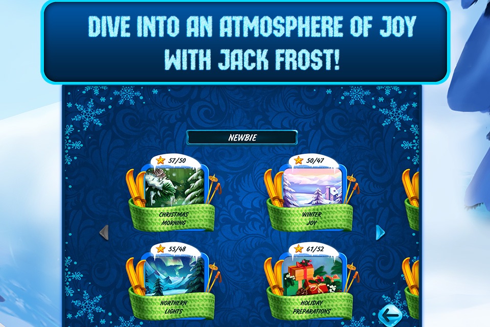 Solitaire Jack Frost Winter Adventures Free screenshot 2
