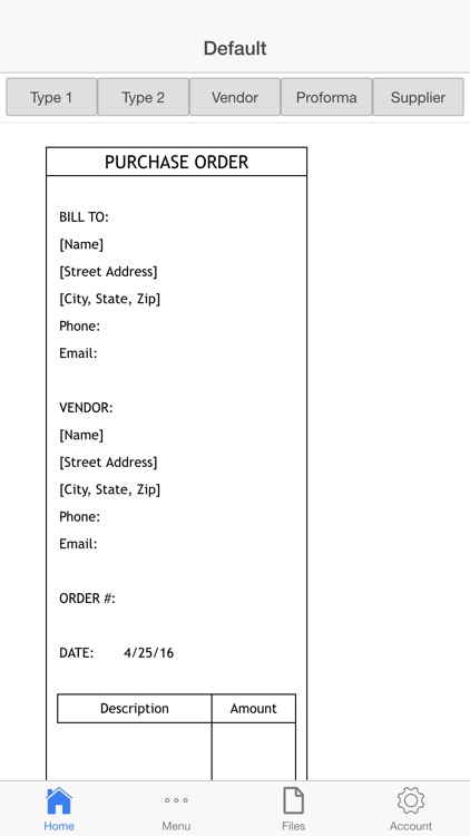 Purchase Order Suite