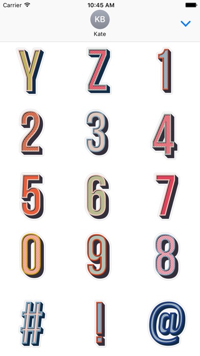 Anya Hindmarch Alphabet Stickersのおすすめ画像3