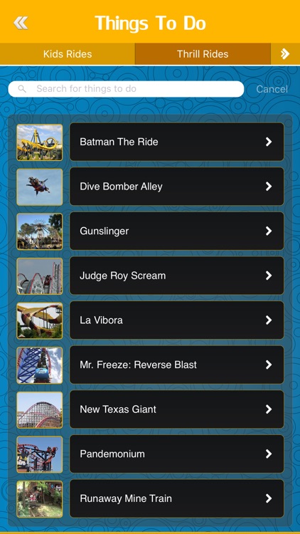 Great App for Six Flags Over Texas