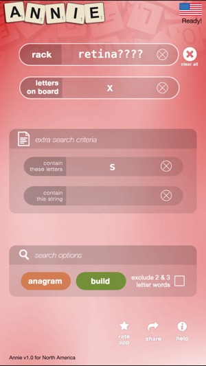 Annie - Anagrammer & Word Search (US)