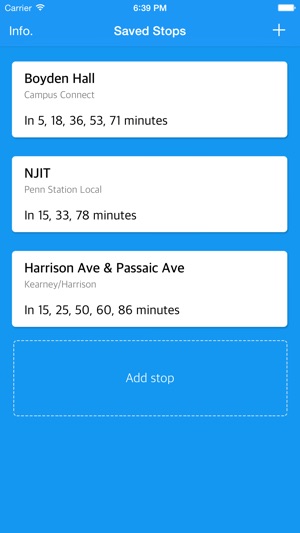 Nextbus: NJIT and Rutgers