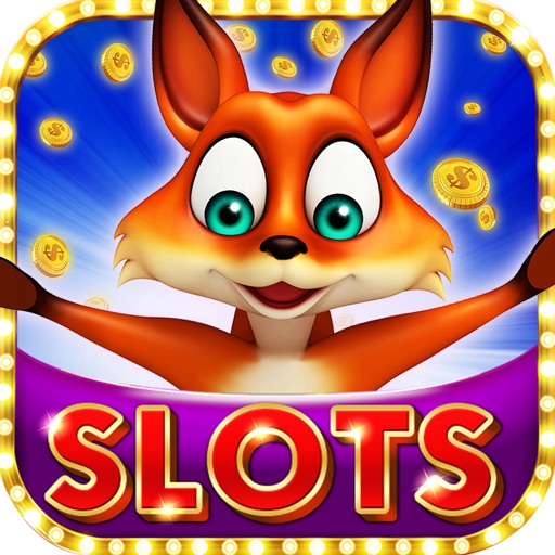 SLOTS - Casino Fox Machine FREE Las Vegas !!! Icon