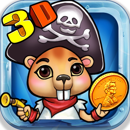 Pirate coin adventure(recognizing coins and knowing their value)3D iOS App