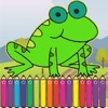 Icon Funny Farm Coloring and Easy For Kids learning