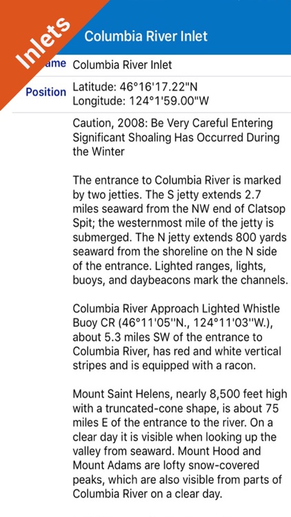 Marine : Oregon - Washington GPS Map Navigator screenshot-3