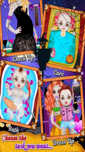 Halloween Mommy & Newborn Baby - Kids Game(圖2)-速報App