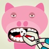 Pig and Friend Treat those Teeth Dentist Game