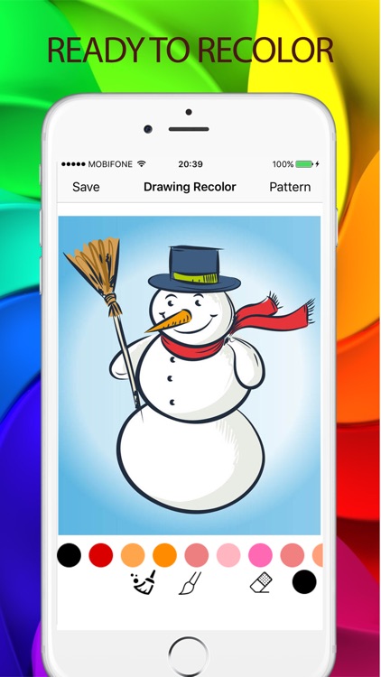 Drawing Pad - a relaxing coloring book for a dults