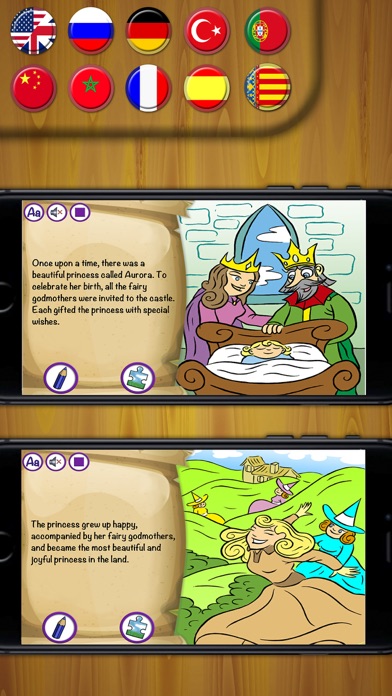 Sleeping Beauty Classic tales interactive book Pro 1.1 IOS -