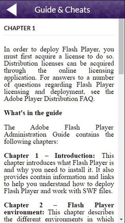 App Guide for Adobe Flash Player 21 screenshot-3