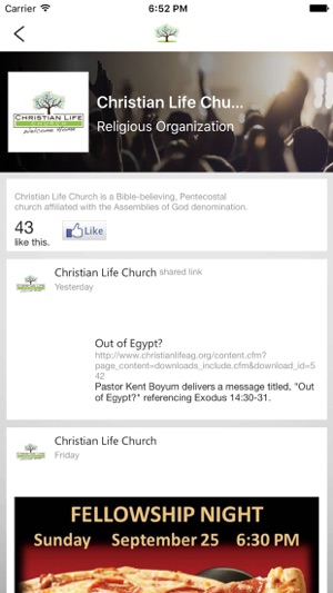 Christian Life Farmington(圖1)-速報App