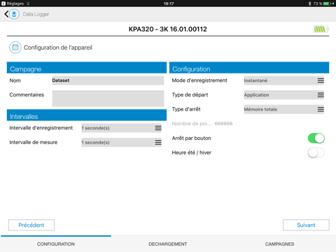 Sauermann Data Logger screenshot 4