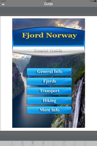 Norwegian fjords Tourist Travel Guide screenshot 3