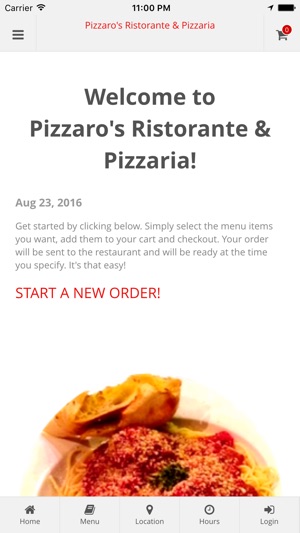 Pizzaro's Ristorante & Pizzaria Online Ordering(圖1)-速報App