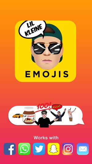 Lil Kleine Emojis Keyboard(圖4)-速報App