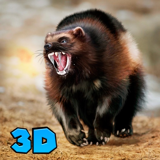 Wild Wolverine Simulator 3D Full iOS App