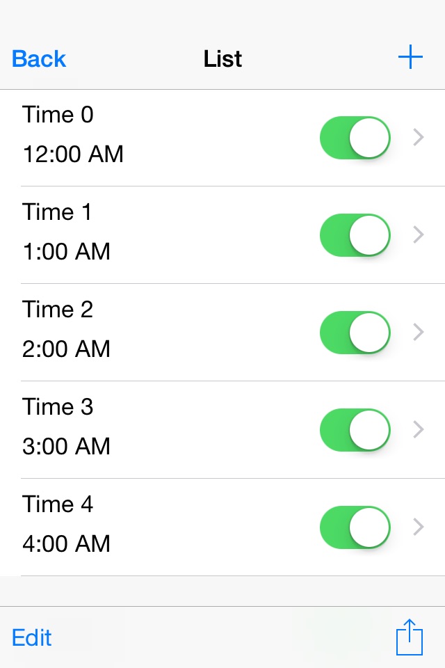 Routine Clock screenshot 2