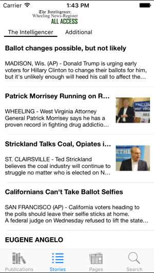 Intelligencer, Wheeling News-Register All Access(圖2)-速報App