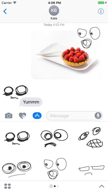 emo1 sticker pack - emotion stickers for iMessage