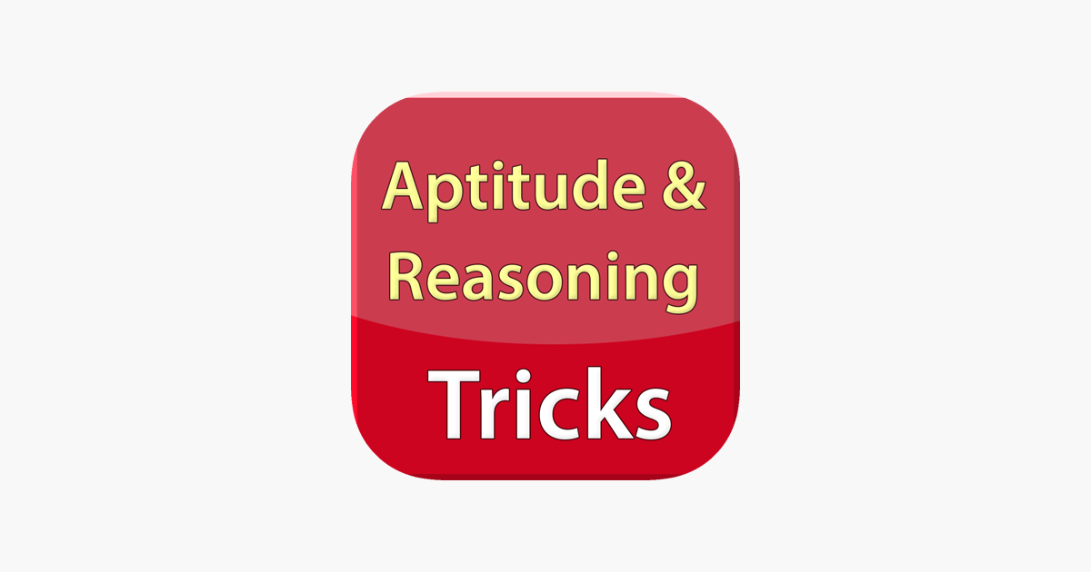 aptitude-and-reasoning-tricks-on-the-app-store