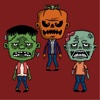 Halloween Stickers - Scary Halloween Monsters