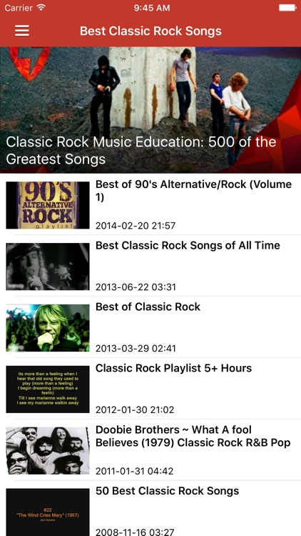 Classic Rock Pro - Songs, Radio & News screenshot-3
